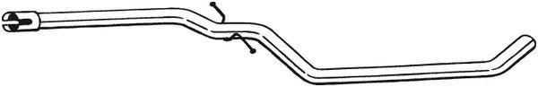 BOSAL 823-081 - Abgasrohr
