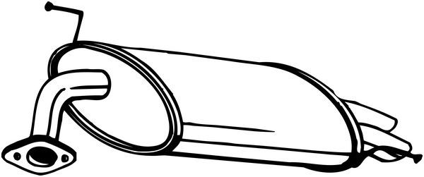 BOSAL 163-161 - Endschalld&auml;mpfer