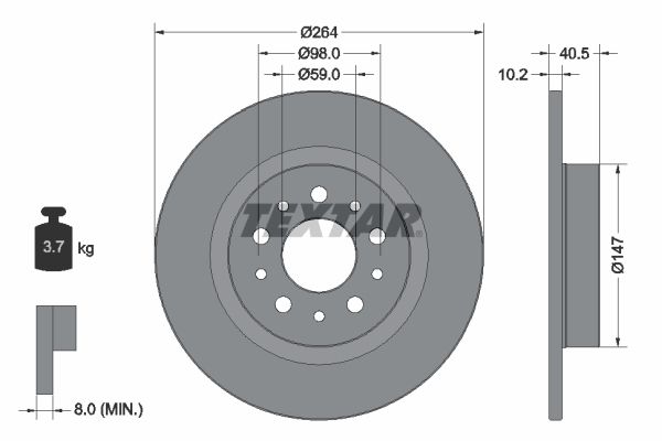 Brake Disc 92271703