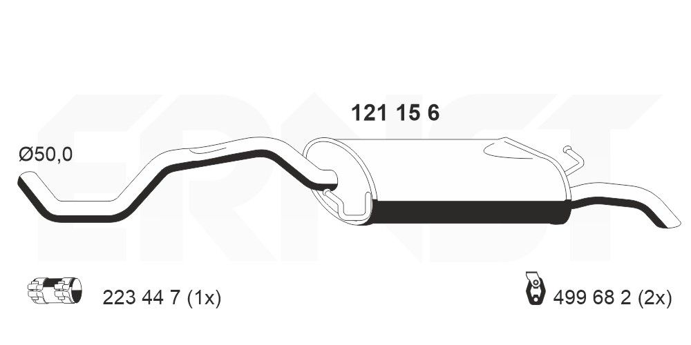 Endschalld&auml;mpfer