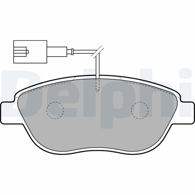 Brake Pad Set, disc brake LP1721