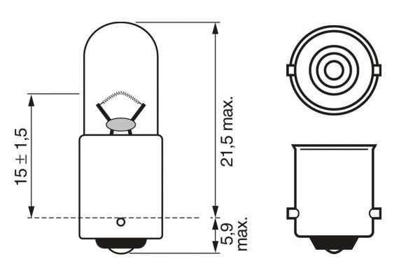Glühlampe, Blinkleuchte Glühlampe, Blinkleuchte