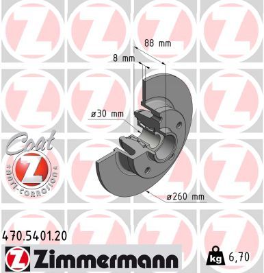 Brake Disc 470.5401.00