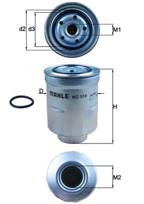 Fuel Filter KC 510D