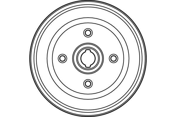 TRW BRAKE DRUM - TecDoc 2