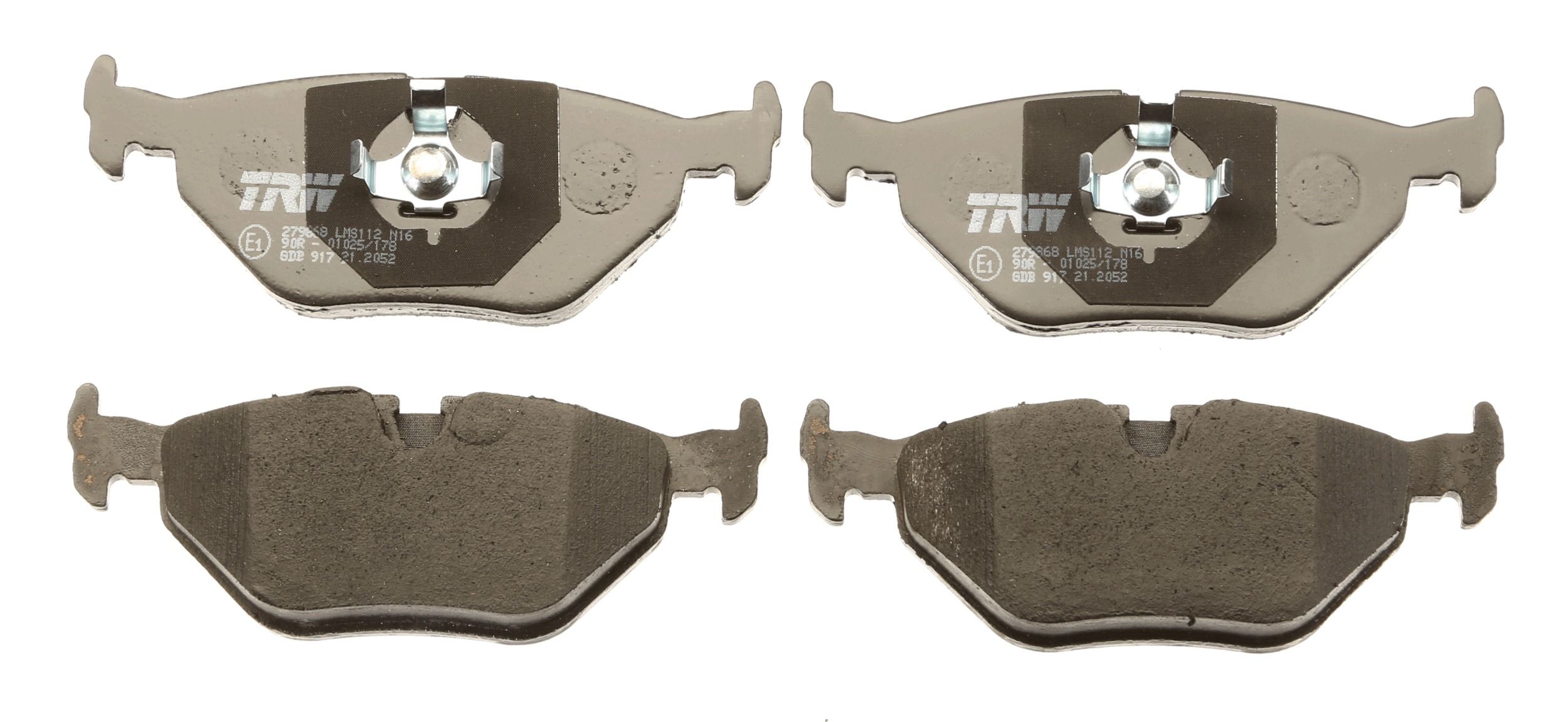 TRW DISC BRAKE PADS - TecDoc 2