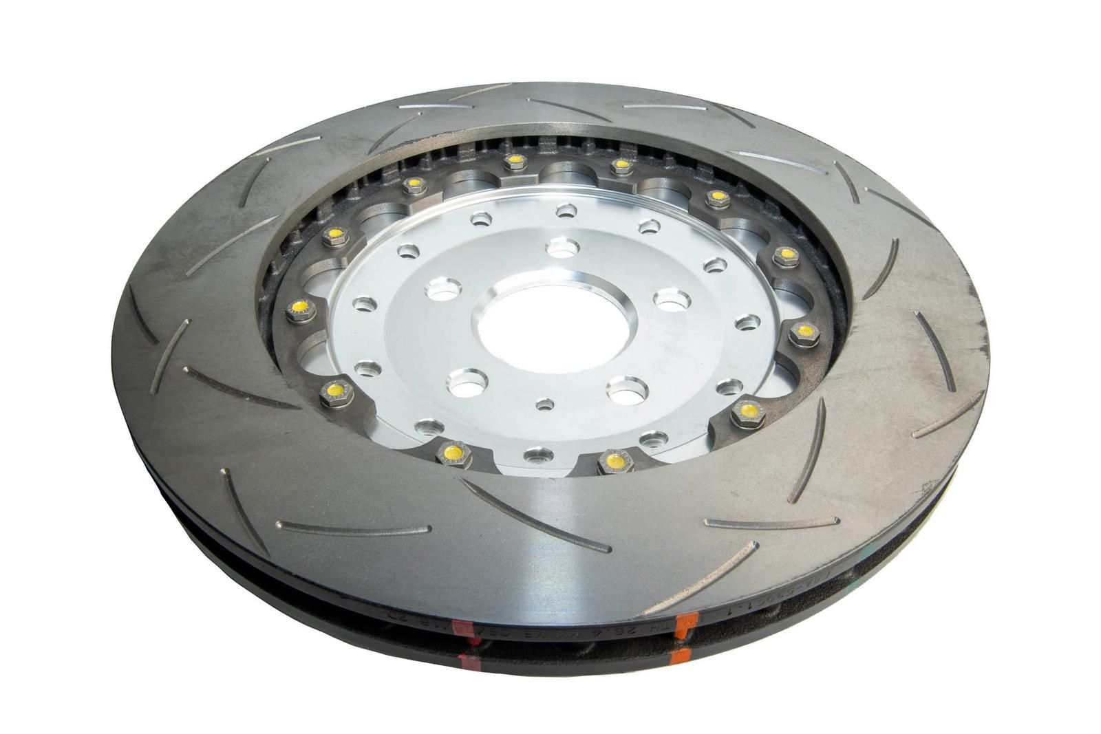 5000 Fully Assembled 2-piece Sliver Hat T3 Slot 356mm x 28mm KP [ Audi RS6 08-11 F ] - TecDoc 2