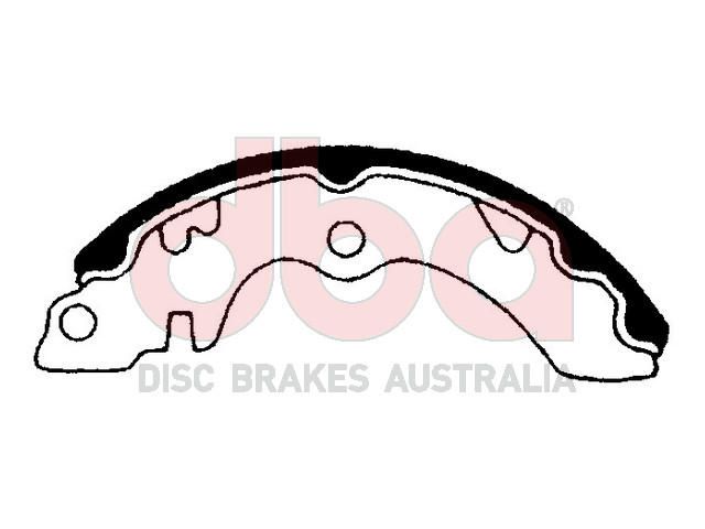 Street Series Brake Shoes [Suzuki Carry 180mm] - TecDoc Only