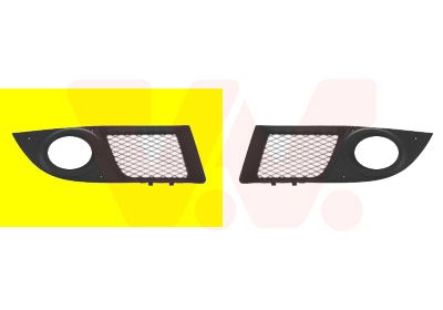 VAN WEZEL 1637594 Ventilation Grilles, bumper