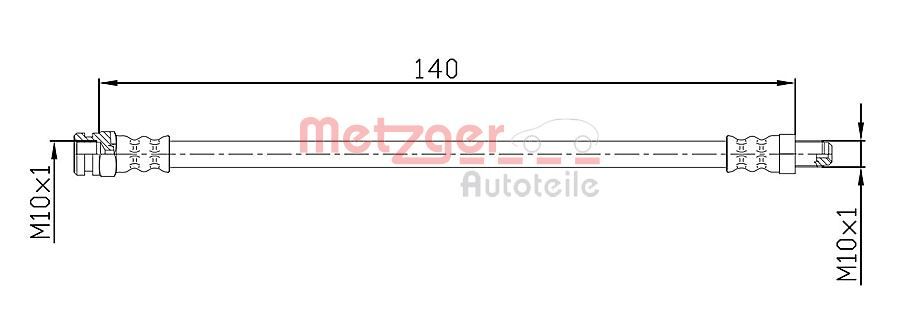 Brake Hose 4110106