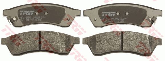 TRW DISC BRAKE PADS - TecDoc 2