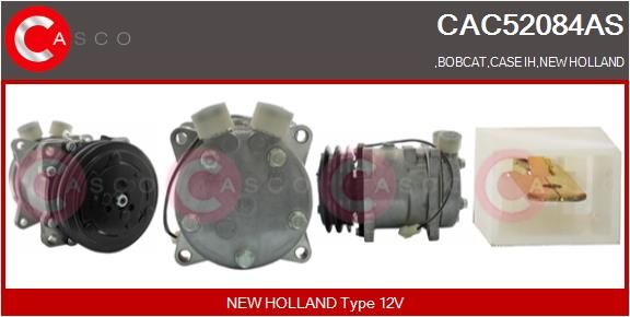 CAC52084AS CASCO Brand New HQ kompresszor, klíma