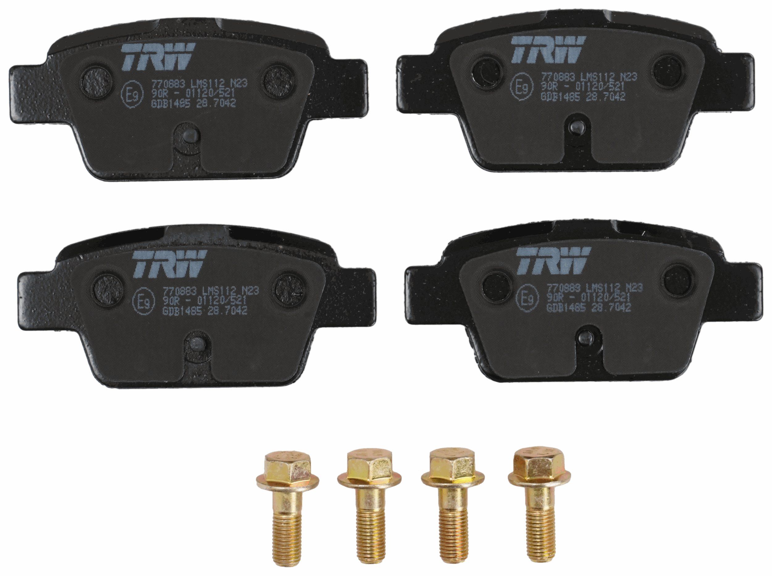 TRW DISC BRAKE PADS - TecDoc 2