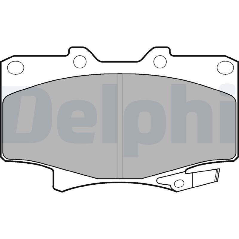 JEU DE PLAQUETTES DE FREIN  0701