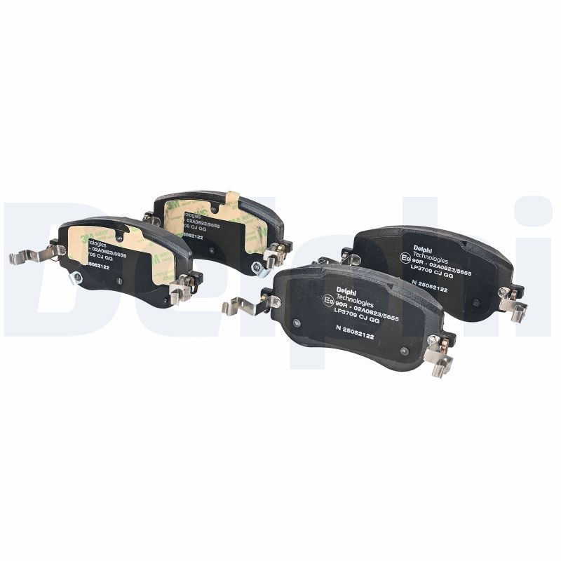 Bremsbelagsatz, Scheibenbremse