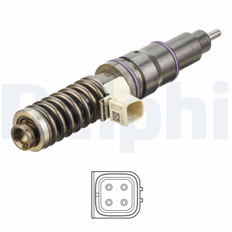 HRE300 DELPHI befecskendező szelep