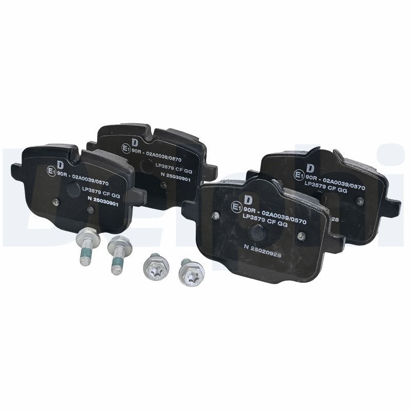 DELPHI LP3579 - Bremsbelagsatz, Scheibenbremse