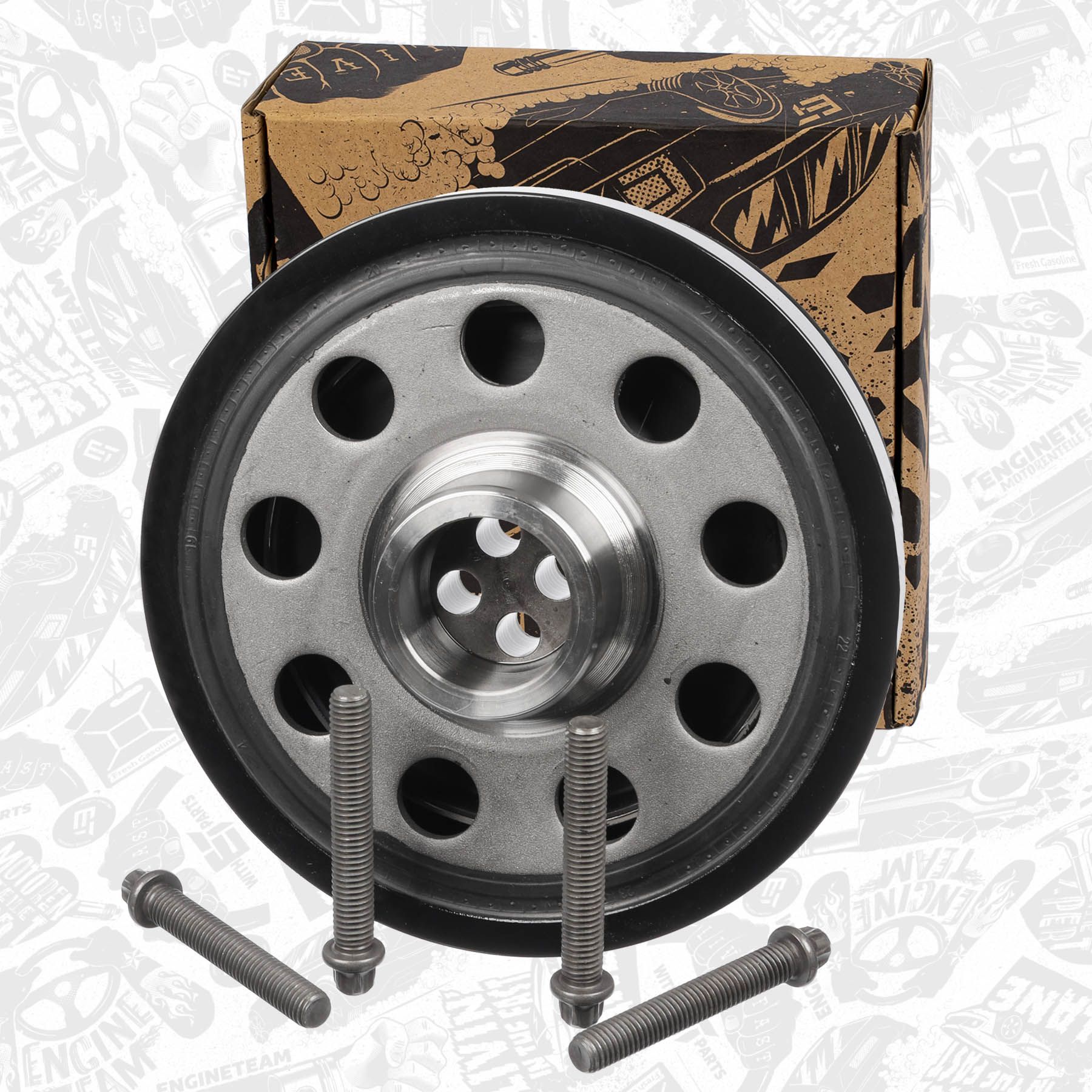 Riemenscheibe, Kurbelwelle