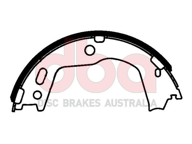 Street Series Brake Shoes [Hyundai Parking Brake 190mm] - TecDoc Only