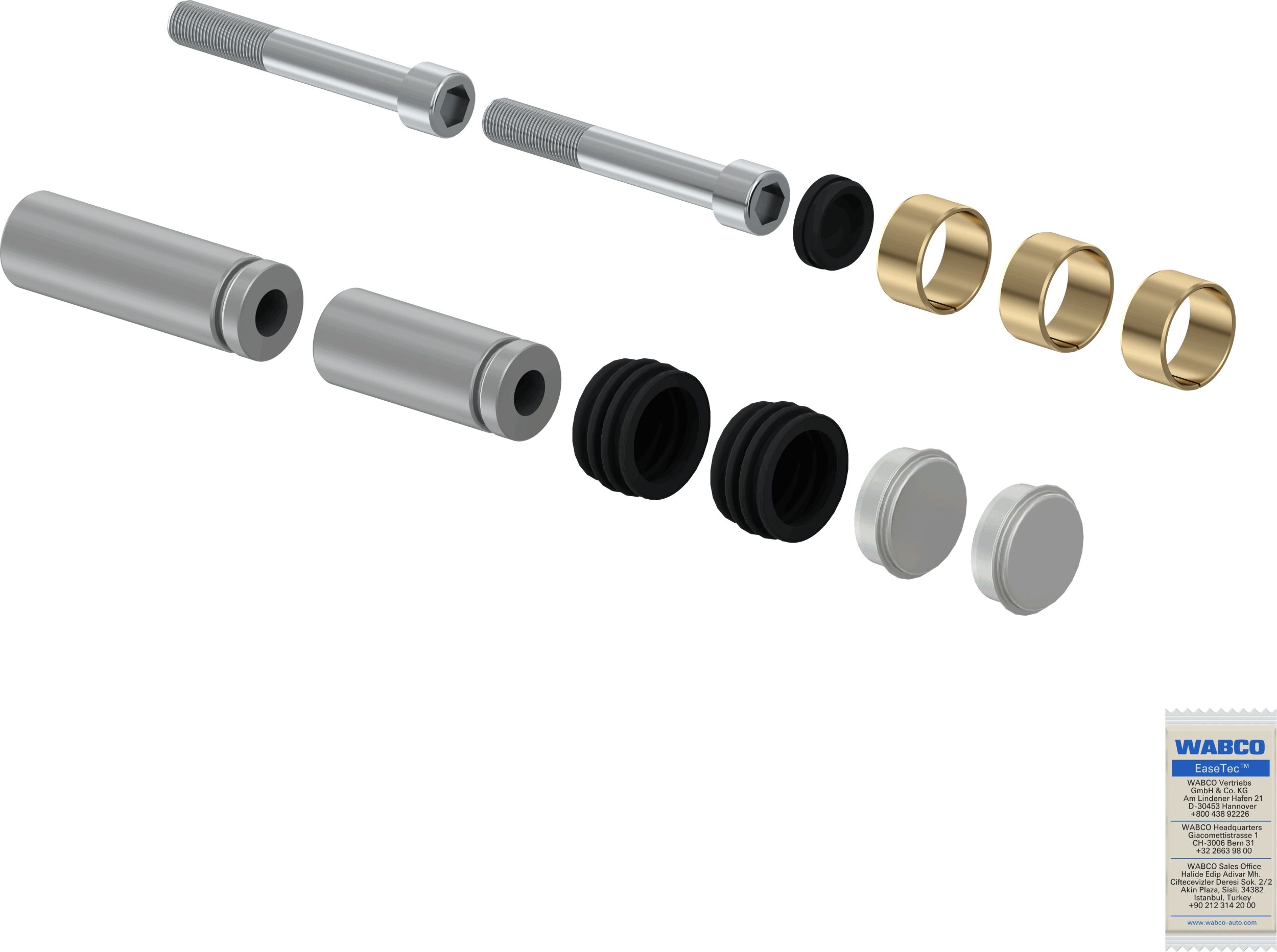 Reparatursatz, Bremssattel
