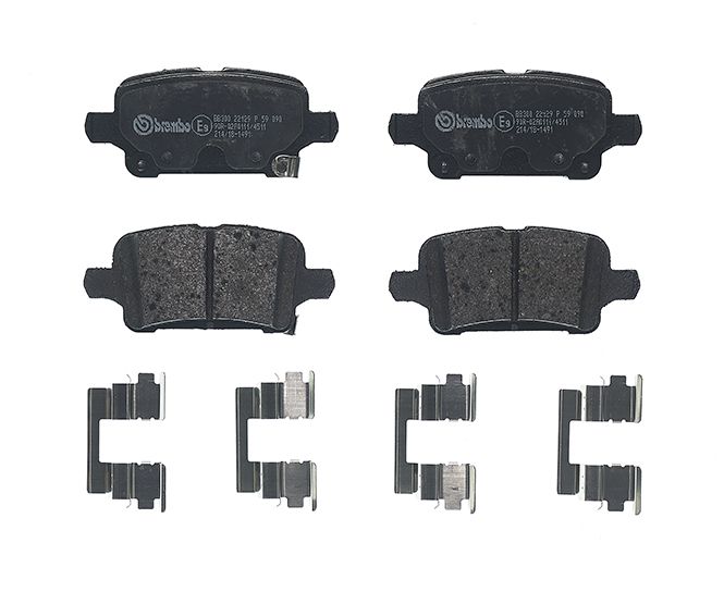 Brembo P 59 090 Bremsbelagsatz, Scheibenbremse