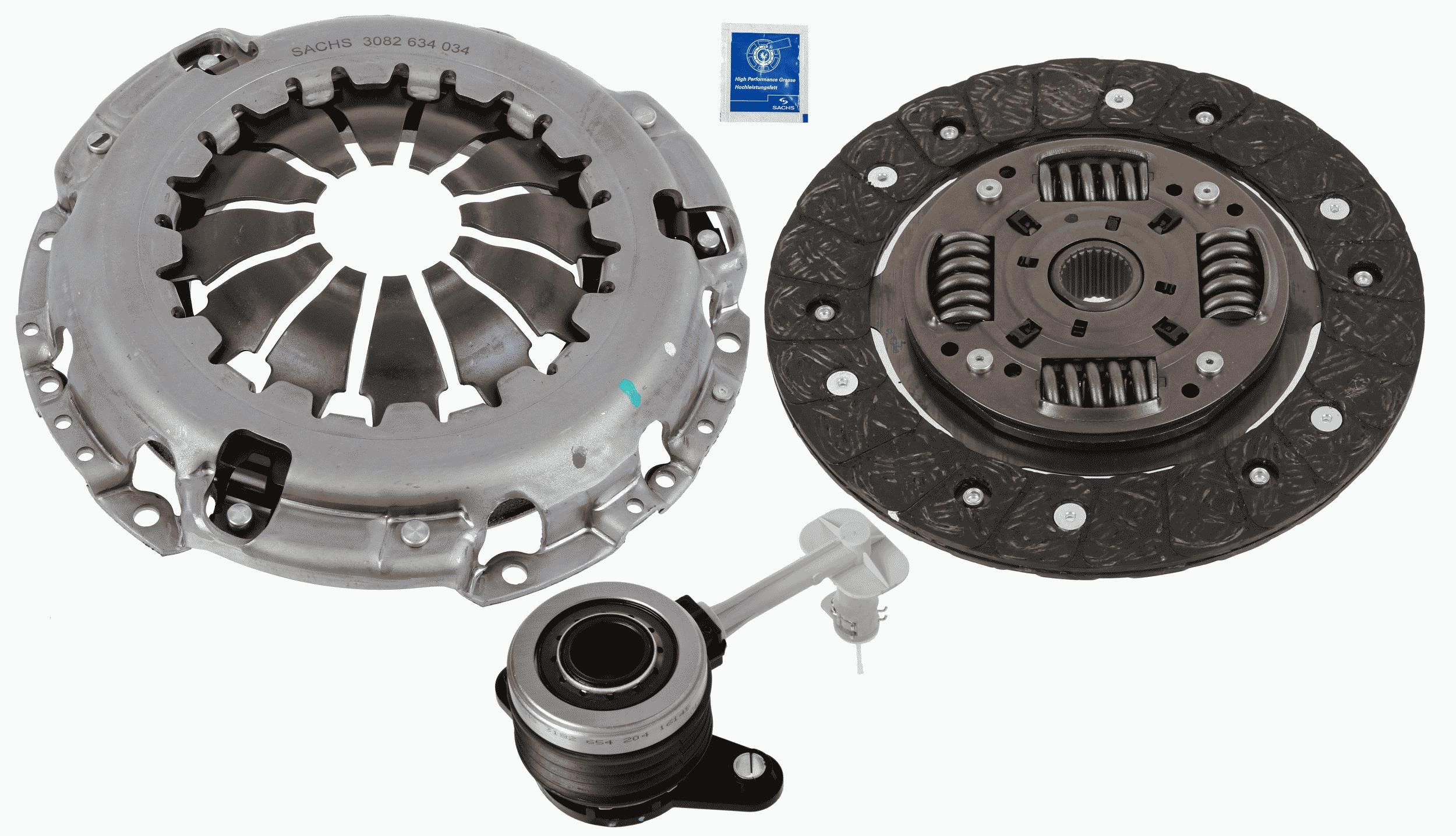 SACHS 3000 990 580 - Kupplungssatz Kit plus CSC
