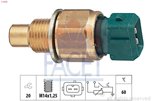 Sensor, Kühlmitteltemperatur