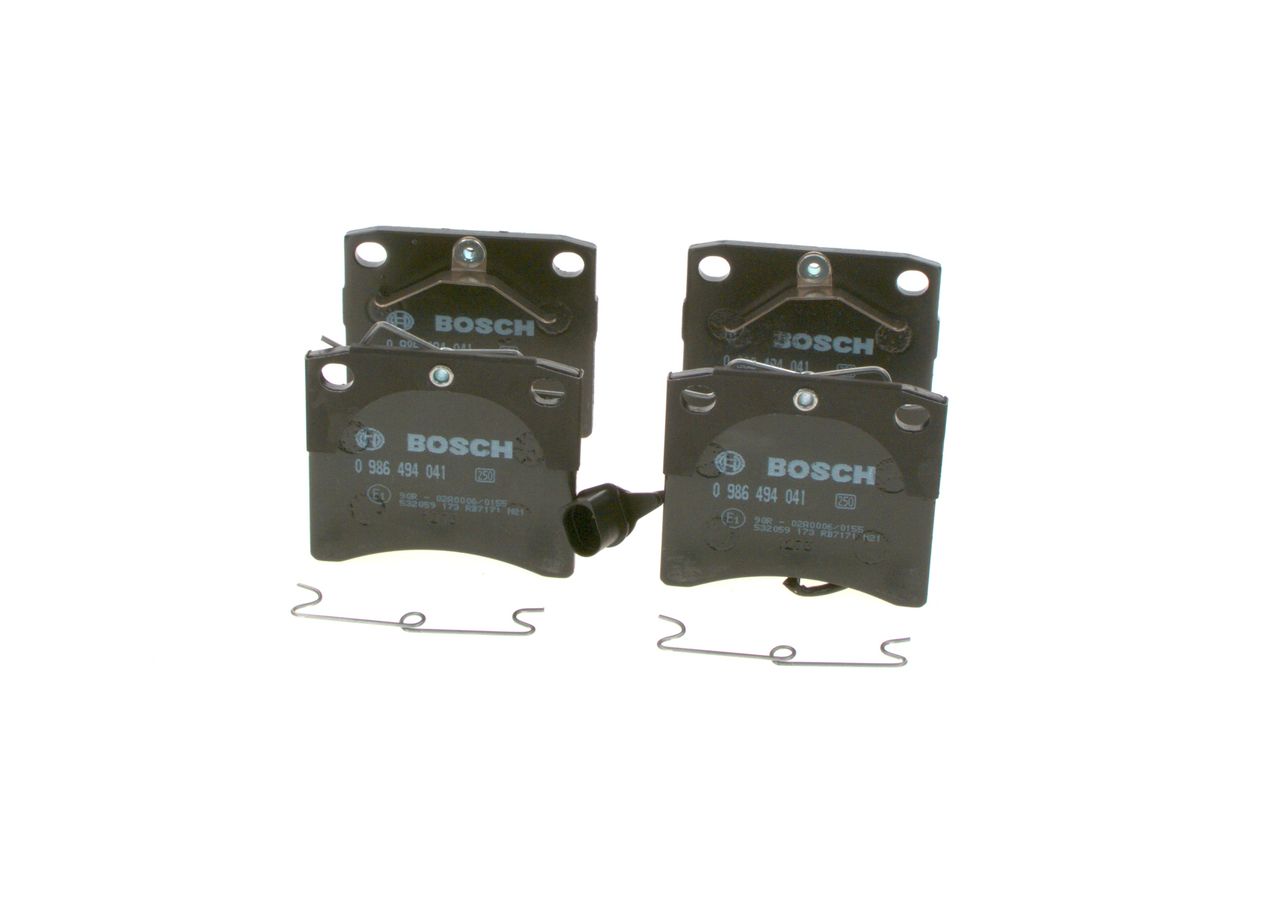 BOSCH 0 986 494 041 - Bremsbelagsatz, Scheibenbremse