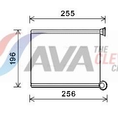 CN6281 AVA QUALITY COOLING Hőcserélő, belső tér fűtés