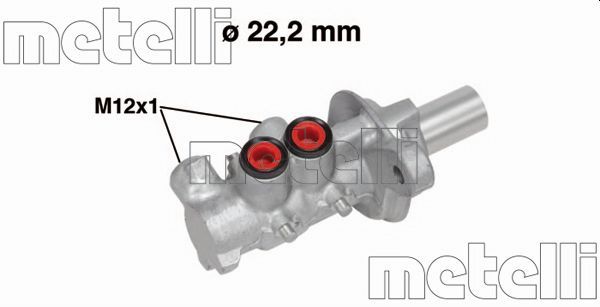 METELLI 05-0757 Brake Master Cylinder