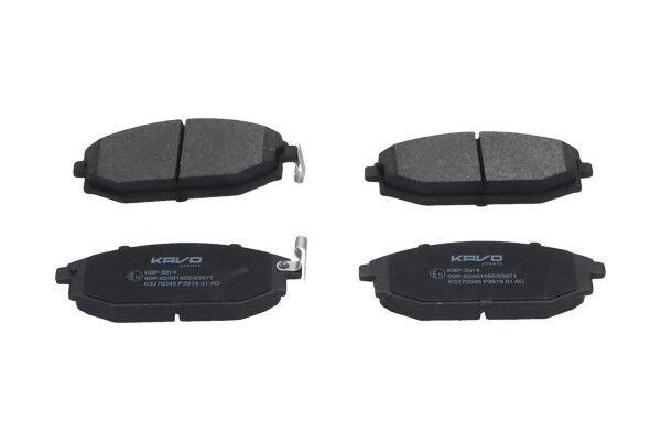 Brake Pad Set, disc brake KBP-3014