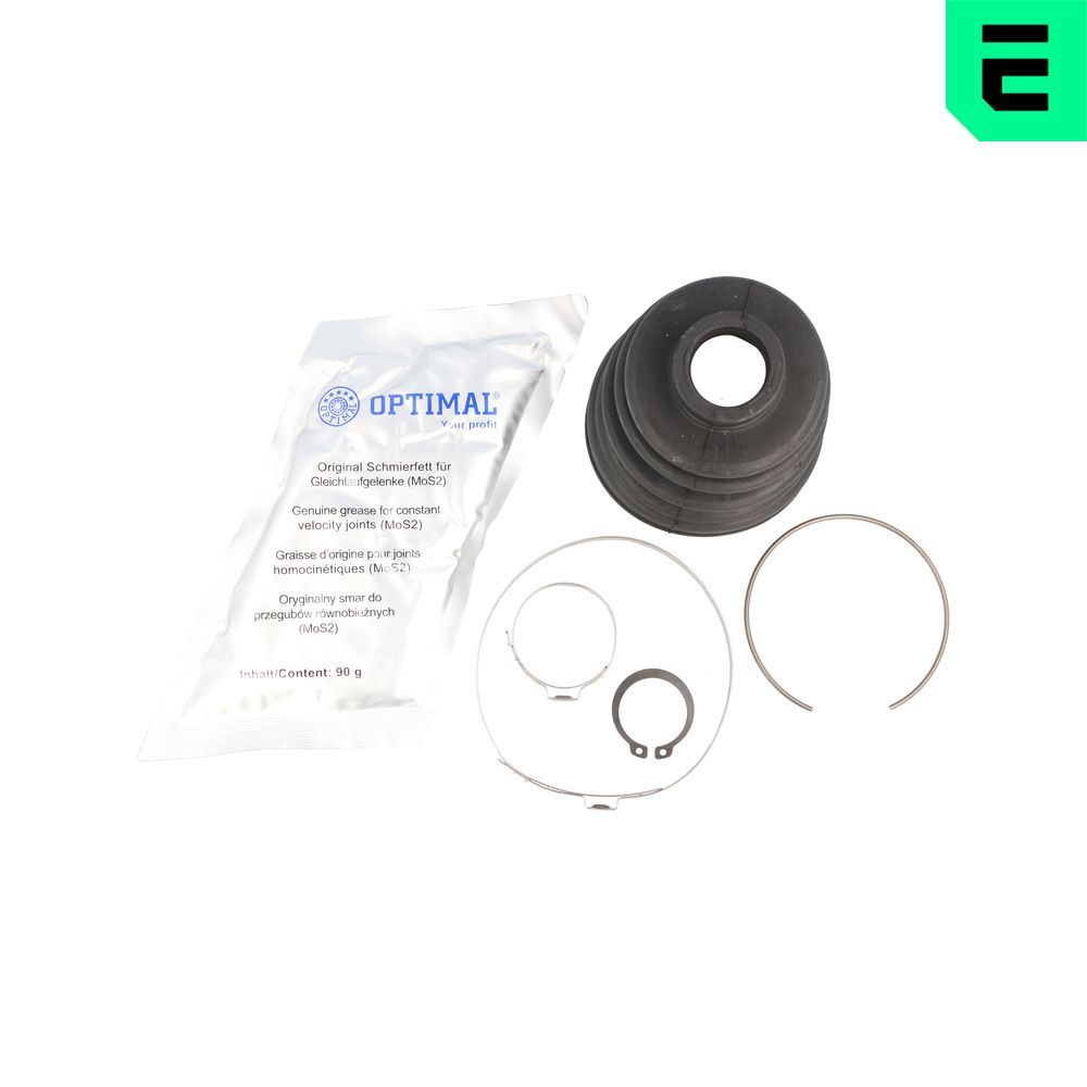 Faltenbalgsatz, Antriebswelle