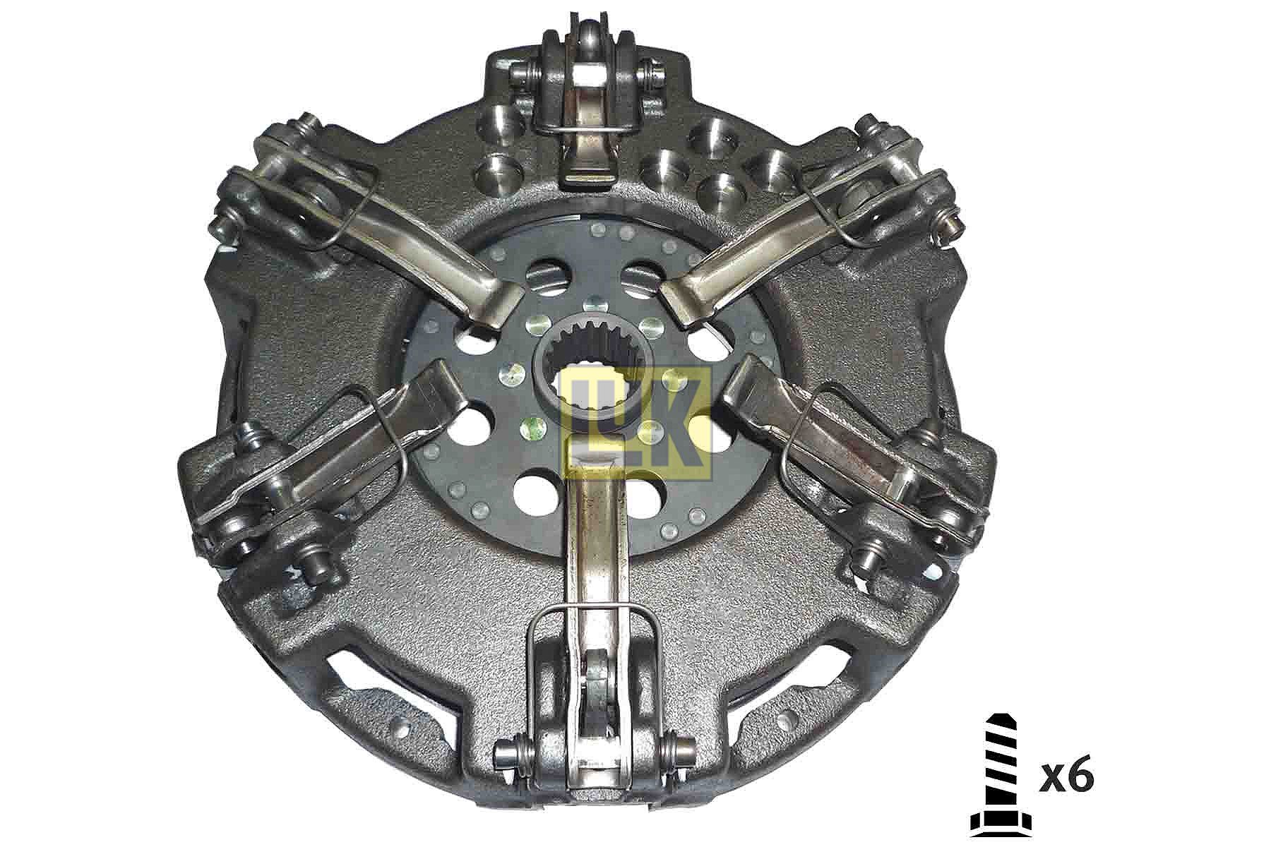 Plato de presión de clutch