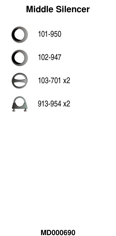 Mittelschalld&auml;mpfer