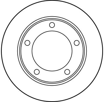 TRW BRAKE DISC - TWIN PACK - TecDoc 2