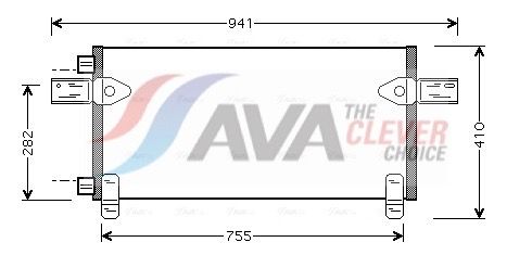 MNA5020 AVA QUALITY COOLING kondenzátor, klíma