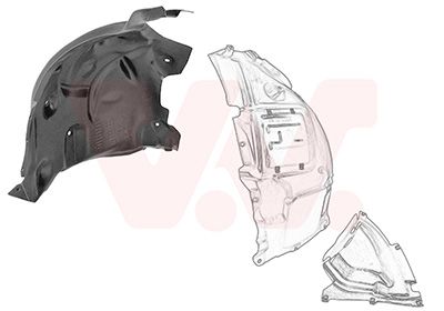 Verkleidung, Radhaus