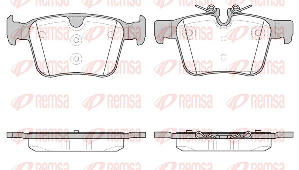 Brake Pad Set, disc brake 1516.40