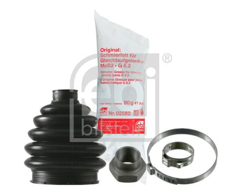 Faltenbalgsatz, Antriebswelle