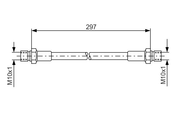 Brake Hose 1 987 476 290