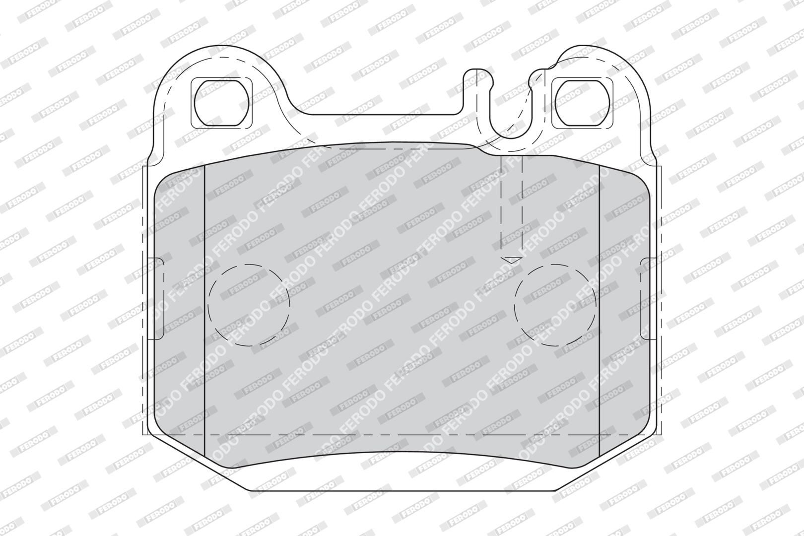 FERODO FDB1512 - Bremsbelagsatz, Scheibenbremse PREMIER ECO FRICTION