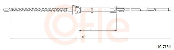 Seilzug, Feststellbremse