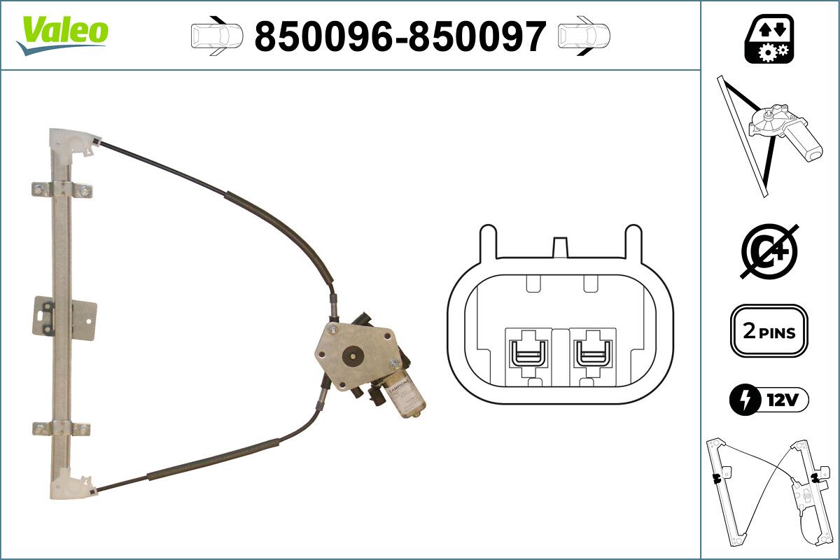 VALEO 850096 - Fensterheber