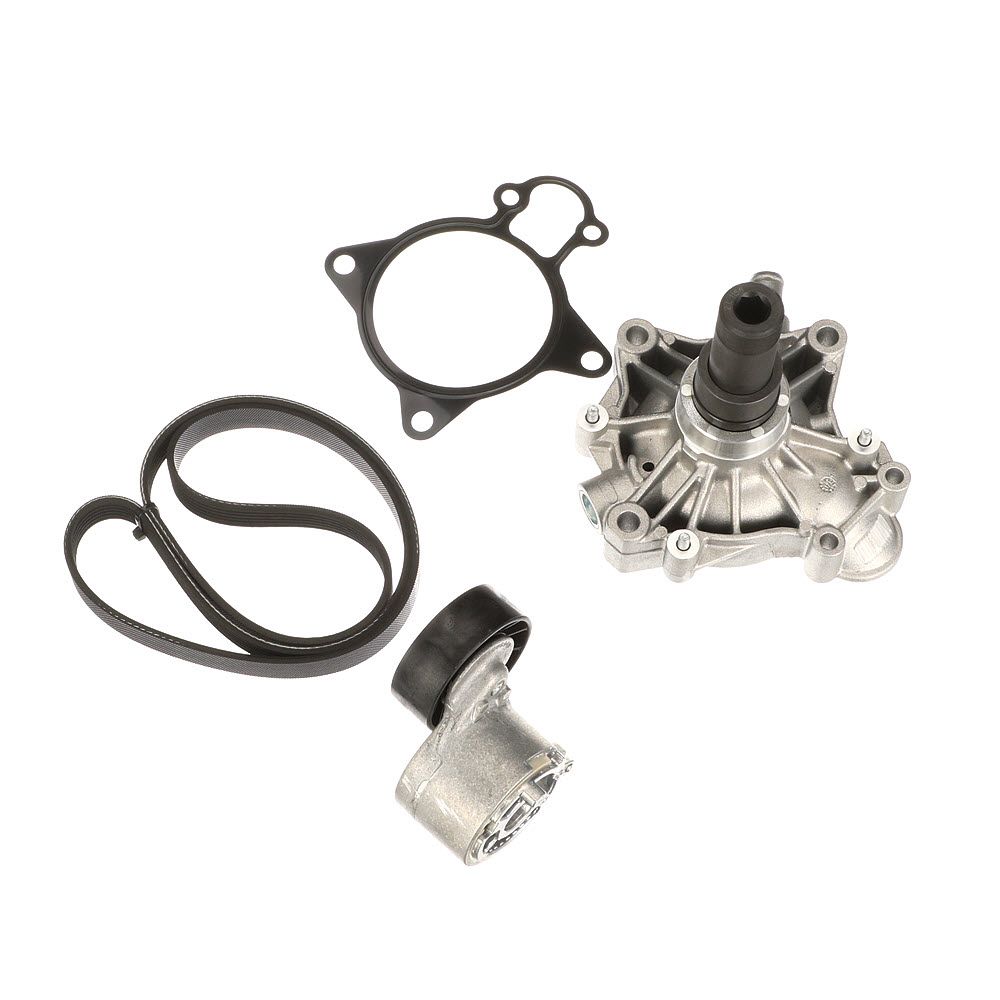 vandens siurblys + V formos rumbuotas diržas, komplektas