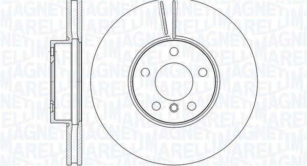 361302040908 MAGNETI MARELLI féktárcsa