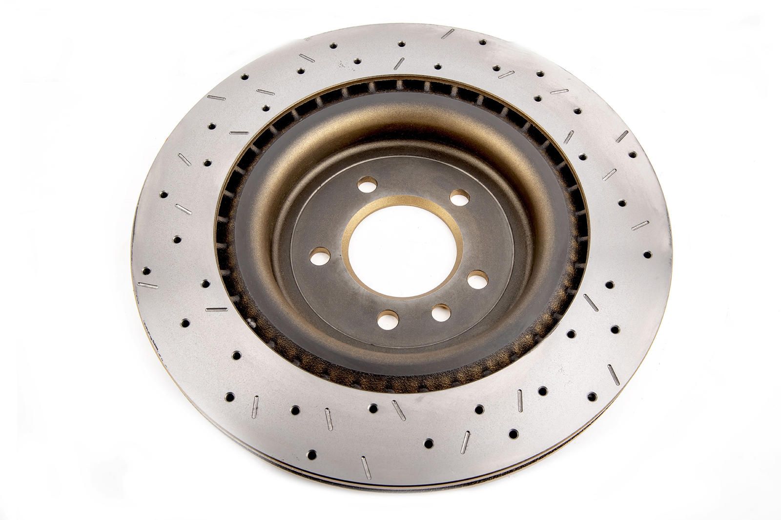 4000 XS Crossdrilled/slotted PP [ Land Rover/Range Rover LG Series L405 13-> & Range Rover Sport LW Series L494 13-> R ] - TecDoc 2