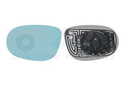 VAN WEZEL 1629837 - Spiegelglas, Au&szlig;enspiegel * HAGUS *