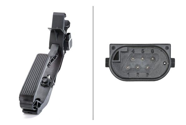 Sensor, posición pedal del acelerador