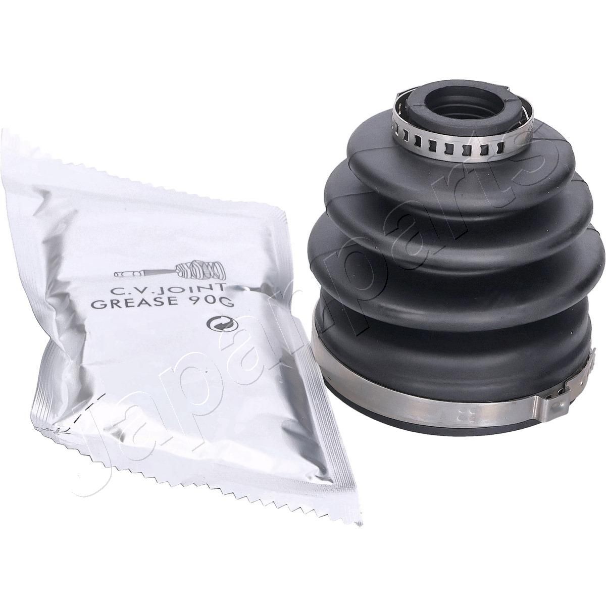 Faltenbalgsatz, Antriebswelle