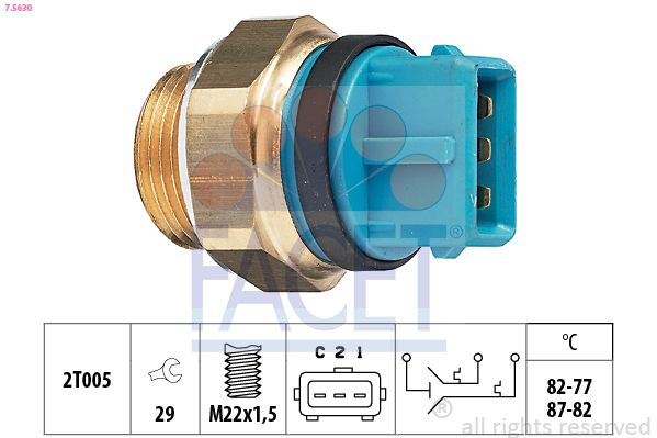 Temperaturschalter, K&uuml;hlerl&uuml;fter